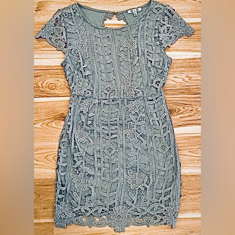 She + Sky Dresses Robins Egg Blue Dress